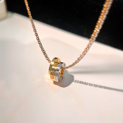 [OAKJURI Jewelry] LOVE 6 DIAMOND PENDANT NECKLACE