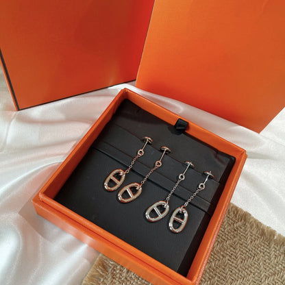 [OAKJURI Jewelry]CHAINE TASSEL EARRINGS