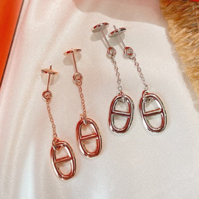 [OAKJURI Jewelry]CHAINE TASSEL EARRINGS