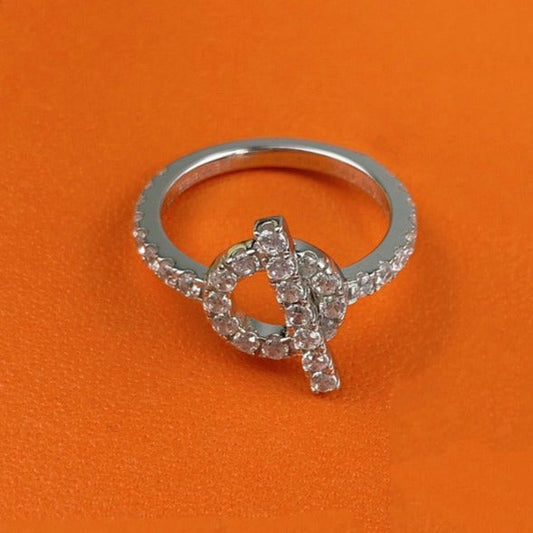 [OAKJURI Jewelry]ECHAPPEE RING SILVER DIAMOND
