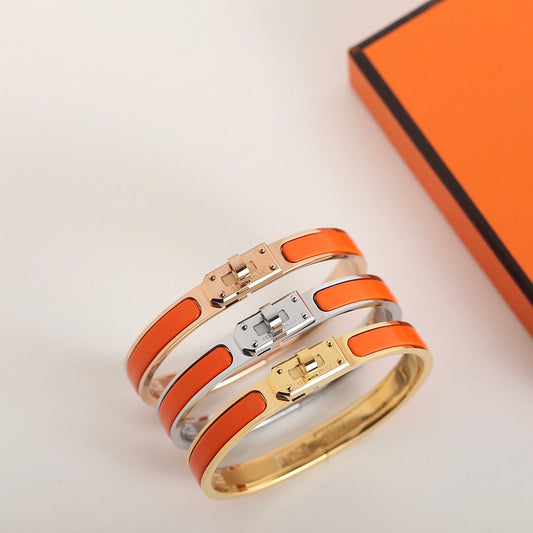 [OAKJURI Jewelry]HM KELLY ORANGE BRACELET
