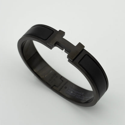 [OAKJURI Jewelry]H SO BLACK 12MM