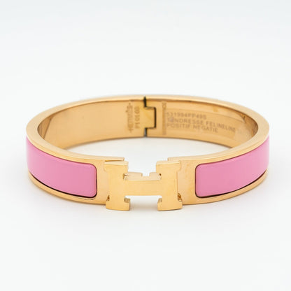 [OAKJURI Jewelry]H PINK BRACELET