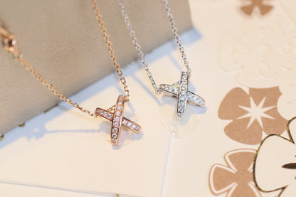 [OAKJURI Jewelry]JEUX DE DIAMOND NECKLACE