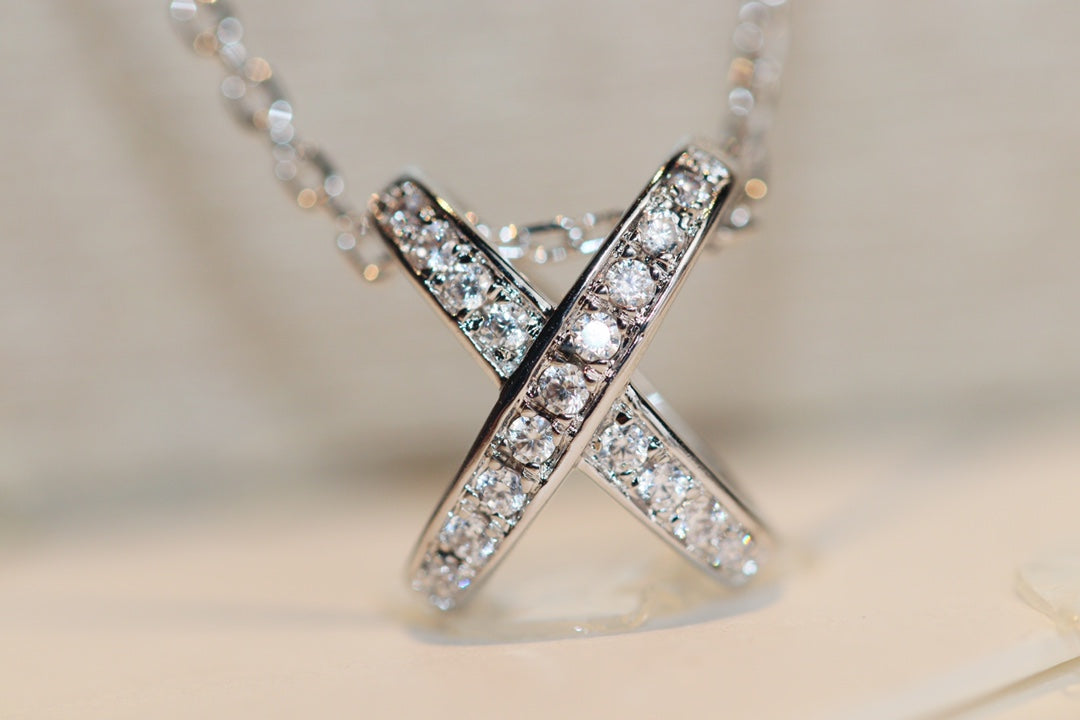 [OAKJURI Jewelry]JEUX DE DIAMOND NECKLACE
