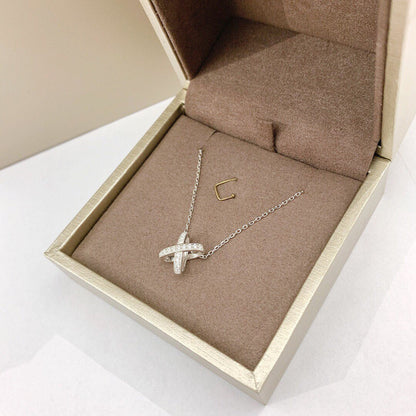 [OAKJURI Jewelry]JEUX DE DIAMOND NECKLACE