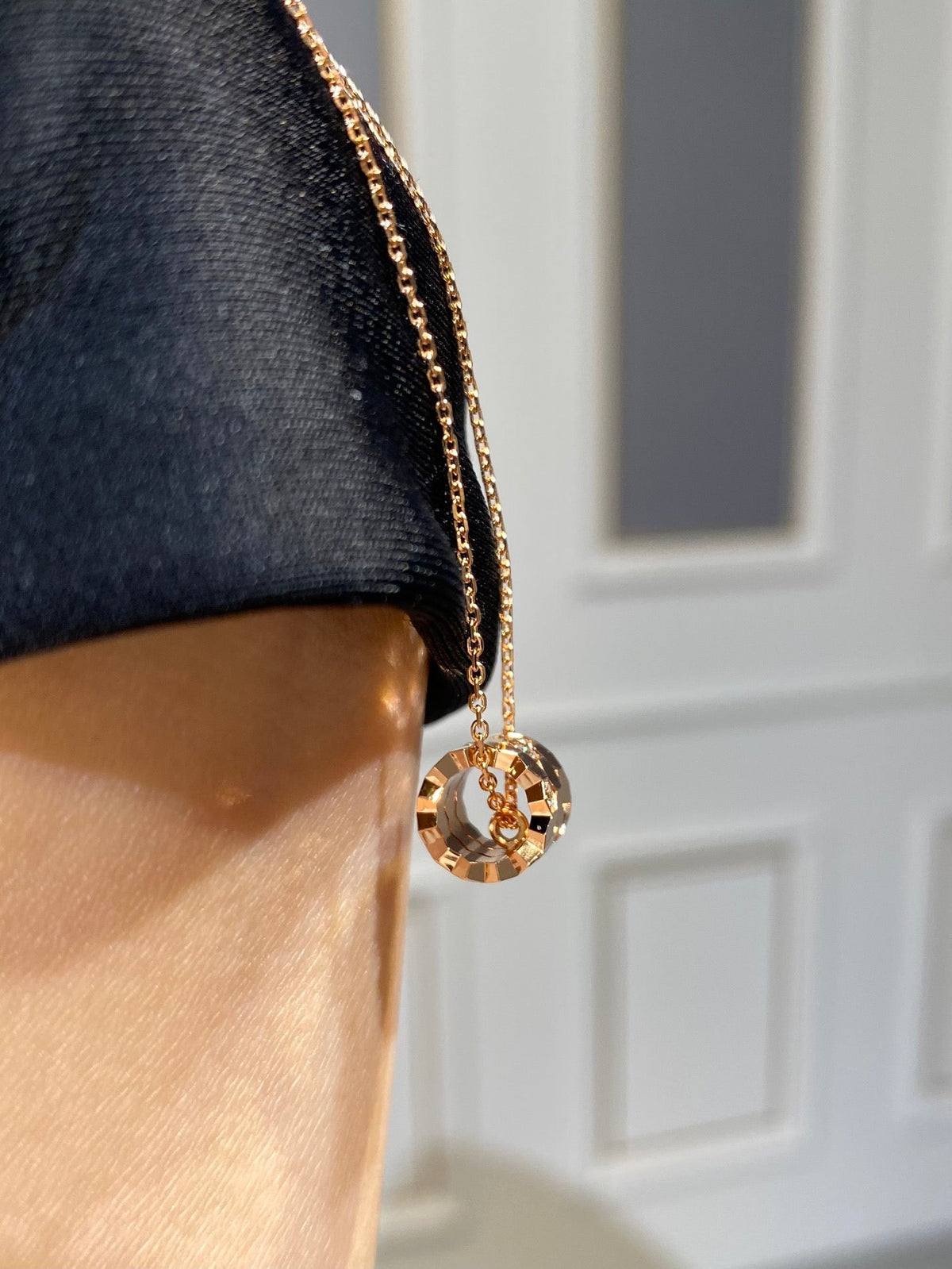 [OAKJURI Jewelry]BEE LOVE DIAMOND NECKLACE