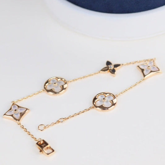 [OAKJURI Jewelry]LEAF CLOVER BRACELET