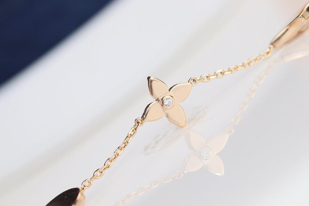 [OAKJURI Jewelry]LEAF CLOVER BRACELET