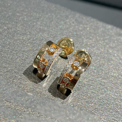 [OAKJURI Jewelry]MOVE ROMANE EARRINGS DIAMOND