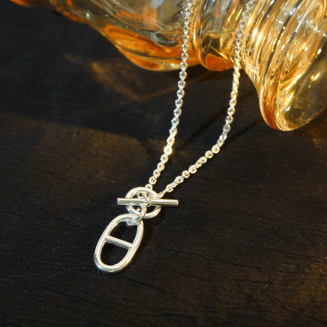 [OAKJURI Jewelry]HM CHAINE D'ANCRE PENDANT NECKLACE STERLING SILVER