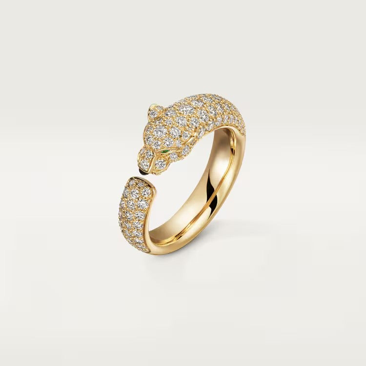 [OAKJURI Jewelry] PANTHERE FULL DIAMOND SMALL RING