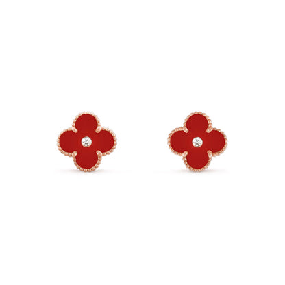 [OAKJURI Jewelry]CLOVER  15MM DIAMOND EARRINGS COLLECTION
