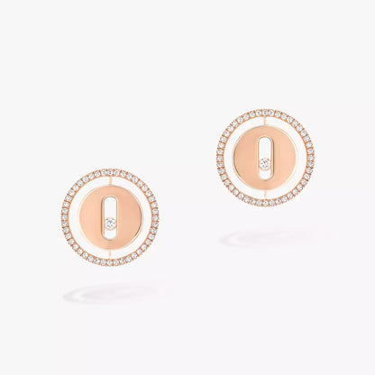[OAKJURI Jewelry]Lucky Move Diamond Earrings