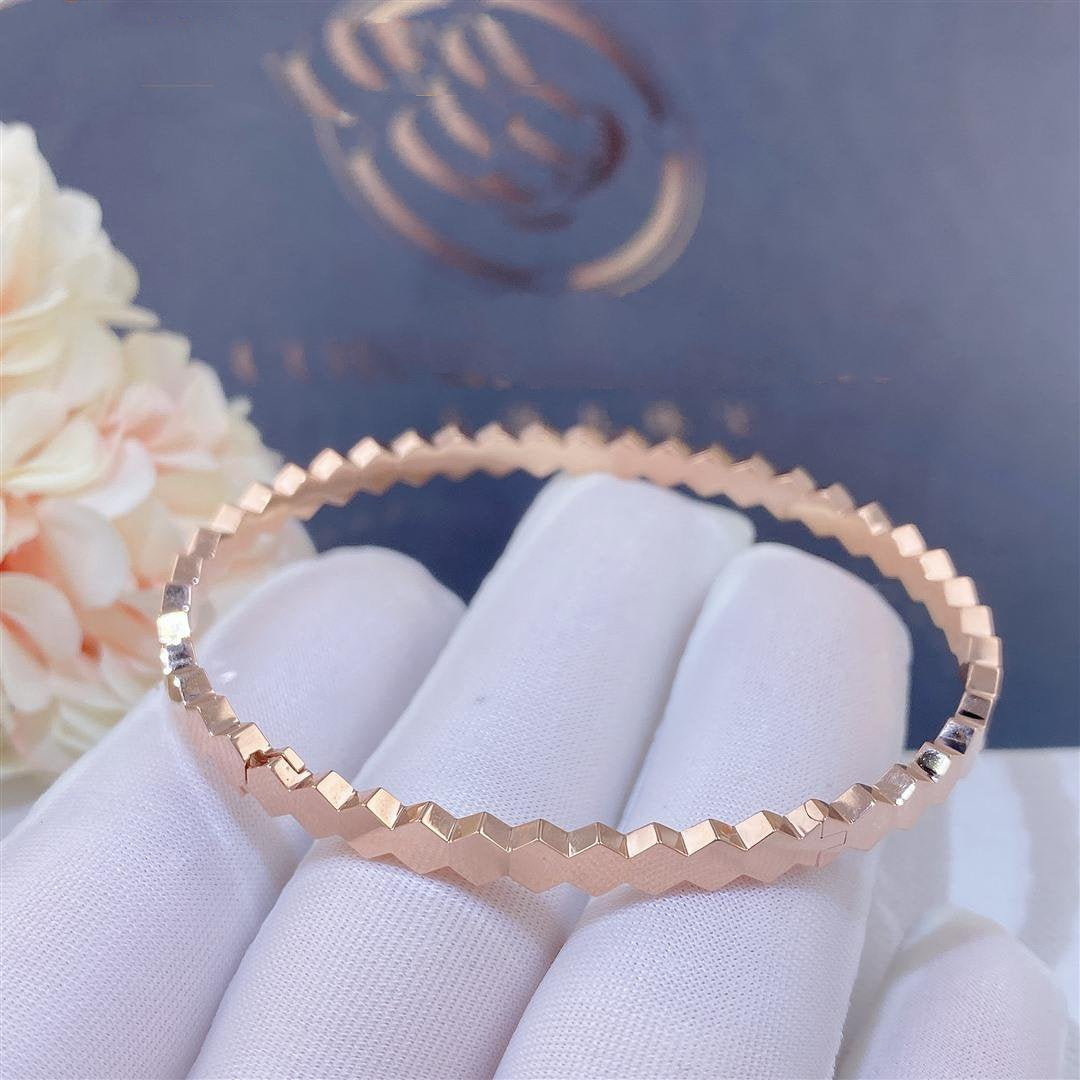 [OAKJURI Jewelry]BEE LOVE PINK GOLD BRACELET