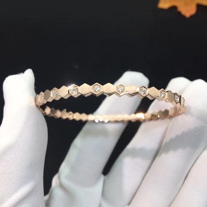 [OAKJURI Jewelry]BEE LOVE SILVER DIAMOND BRACELET