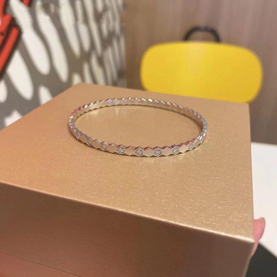 [OAKJURI Jewelry]BEE LOVE SILVER DIAMOND BRACELET