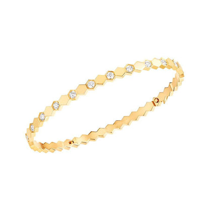 [OAKJURI Jewelry]BEE LOVE GOLD DIAMOND BRACELET