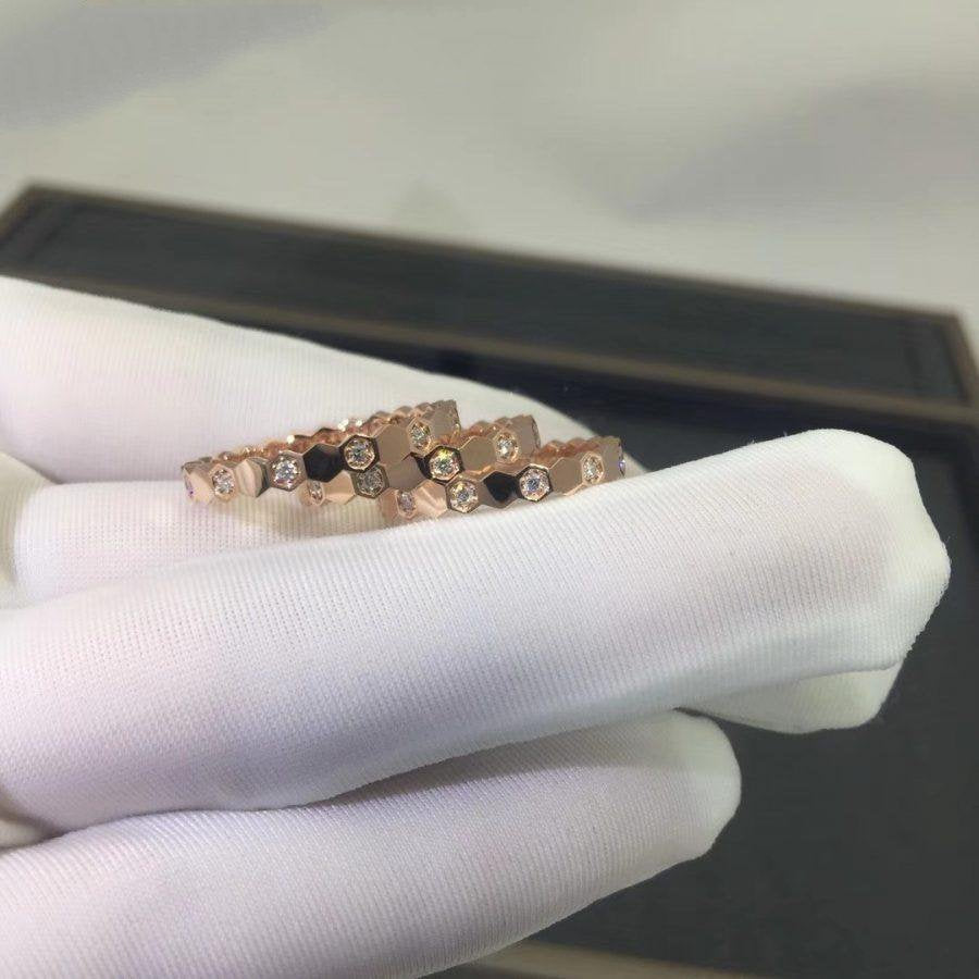 [OAKJURI Jewelry]BEE LOVE RING PINK GOLD DIAMOND