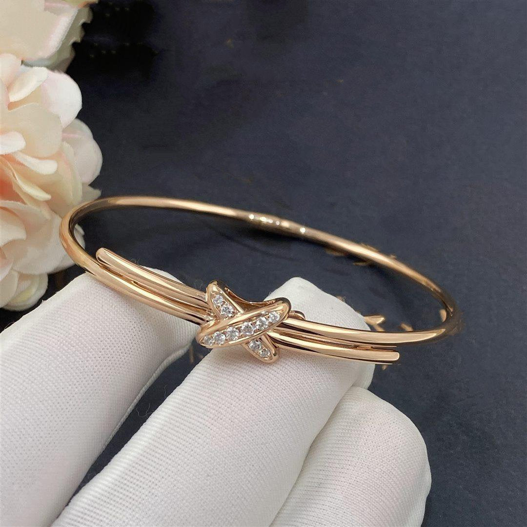 [OAKJURI Jewelry]JEUX DE BRACELET PINK GOLD DIAMONDS