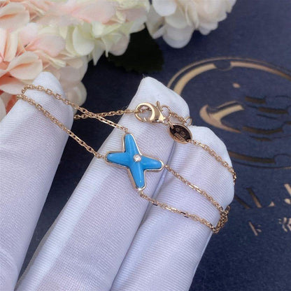 [OAKJURI Jewelry]JEUX BRACELET TURQUOISE PINK GOLD 1 DIAMOND