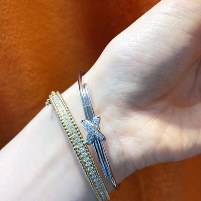 [OAKJURI Jewelry]JEUX DE BRACELET SILVER DIAMONDS