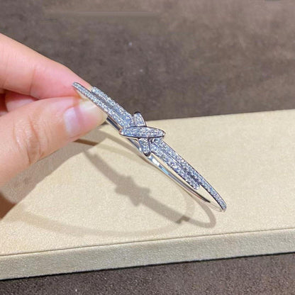 [OAKJURI Jewelry]JEUX DE BRACELET DIAMONDS SILVER