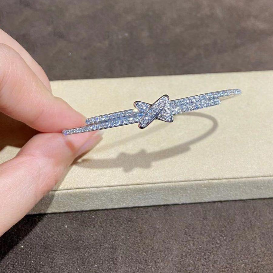 [OAKJURI Jewelry]JEUX DE BRACELET DIAMONDS SILVER