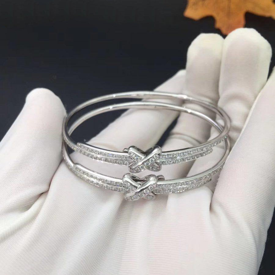 [OAKJURI Jewelry]JEUX DE BRACELET DIAMONDS SILVER