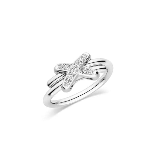 [OAKJURI Jewelry]JEUX DE SILVER DIAMOND RING