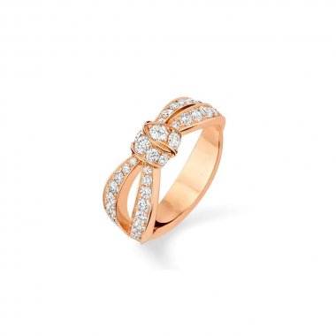 [OAKJURI Jewelry]LIENS PINK GOLD DIAMOND RING