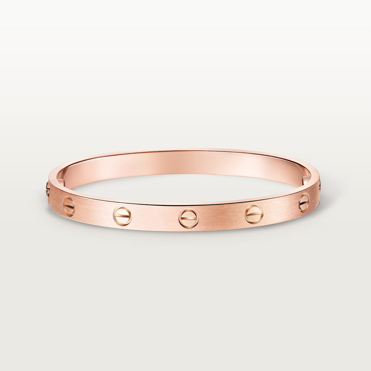 [OAKJURI Jewelry] LOVE BRACELET 6.1MM BRUSHED