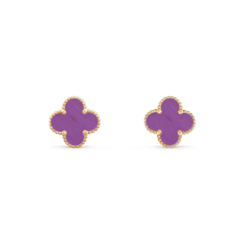 [OAKJURI Jewelry]CLOVER 15MM EARRINGS COLLECTION
