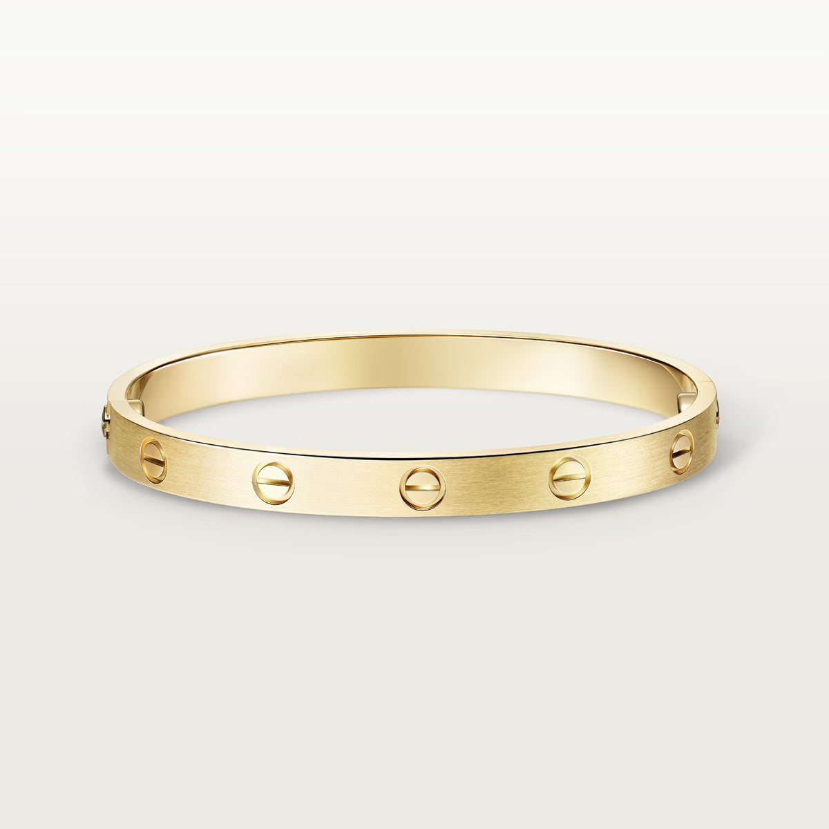 [OAKJURI Jewelry] LOVE BRACELET 6.1MM BRUSHED
