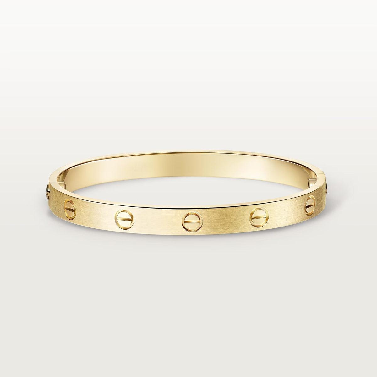 [OAKJURI Jewelry] Clover & Love & Juste 3-Piece Gold Bracelet Stack Set