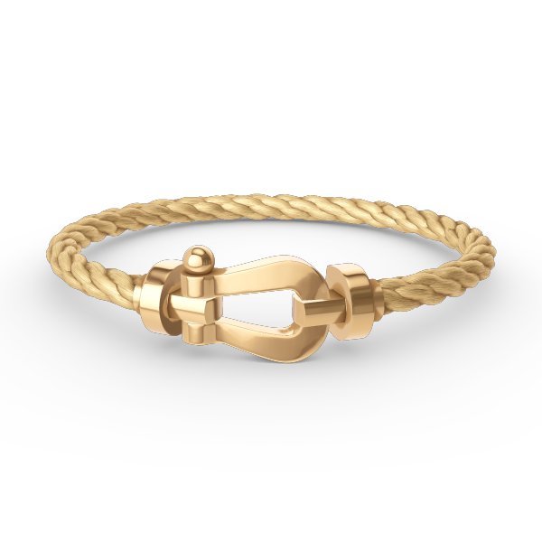 [OAKJURI Jewelry]FORCE LARGE HORSESHOE NO DIAMOND BRACELET GOLD