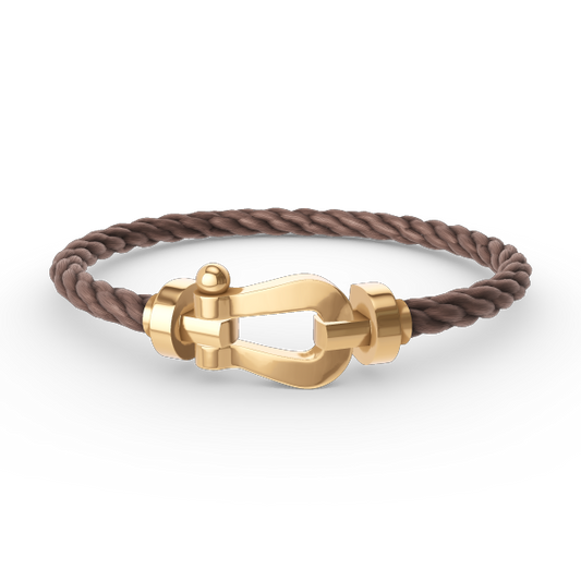 [OAKJURI Jewelry]FORCE LARGE HORSESHOE NO DIAMOND BRACELET GOLD