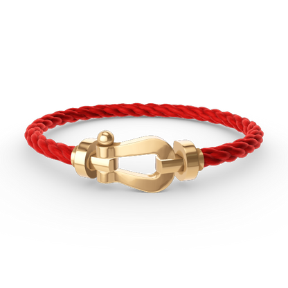 [OAKJURI Jewelry]FORCE LARGE HORSESHOE NO DIAMOND BRACELET GOLD