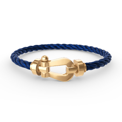[OAKJURI Jewelry]FORCE LARGE HORSESHOE NO DIAMOND BRACELET GOLD