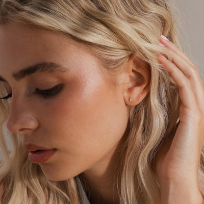 Opal Cluster Flatback Studs
