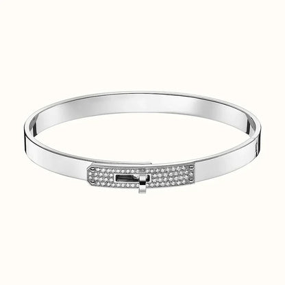 [OAKJURI Jewelry]KELLY SILVER DIAMOND BRACELET