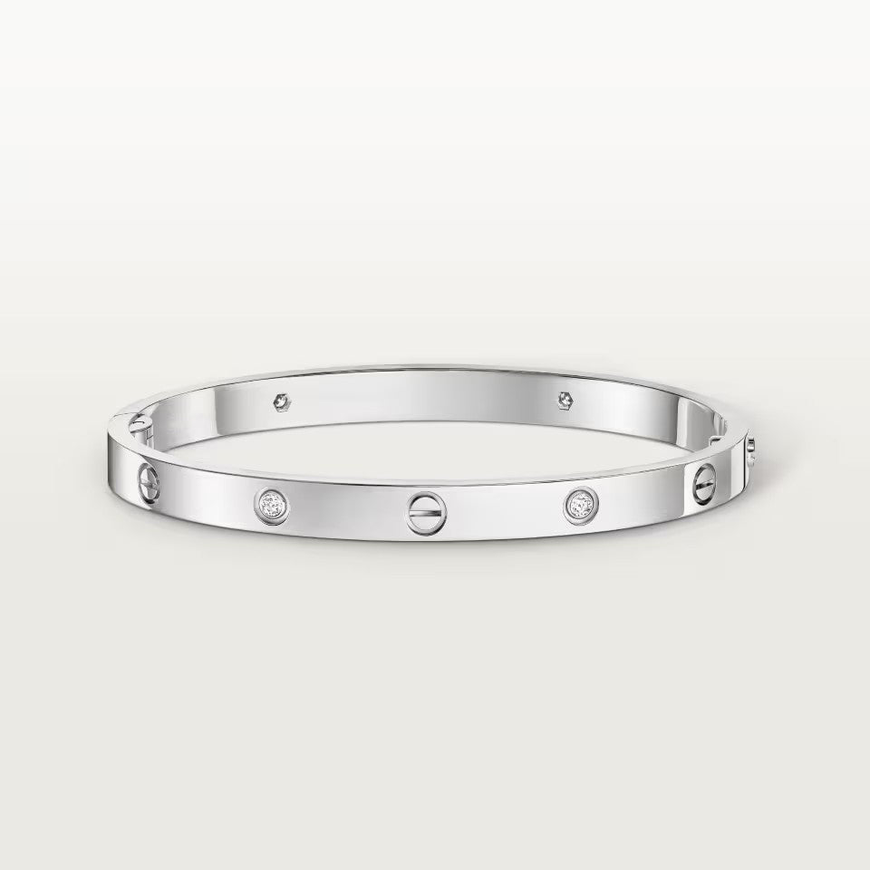 [OAKJURI Jewelry] LOVE BRACELET 4.8MM 4 DIAMONDS