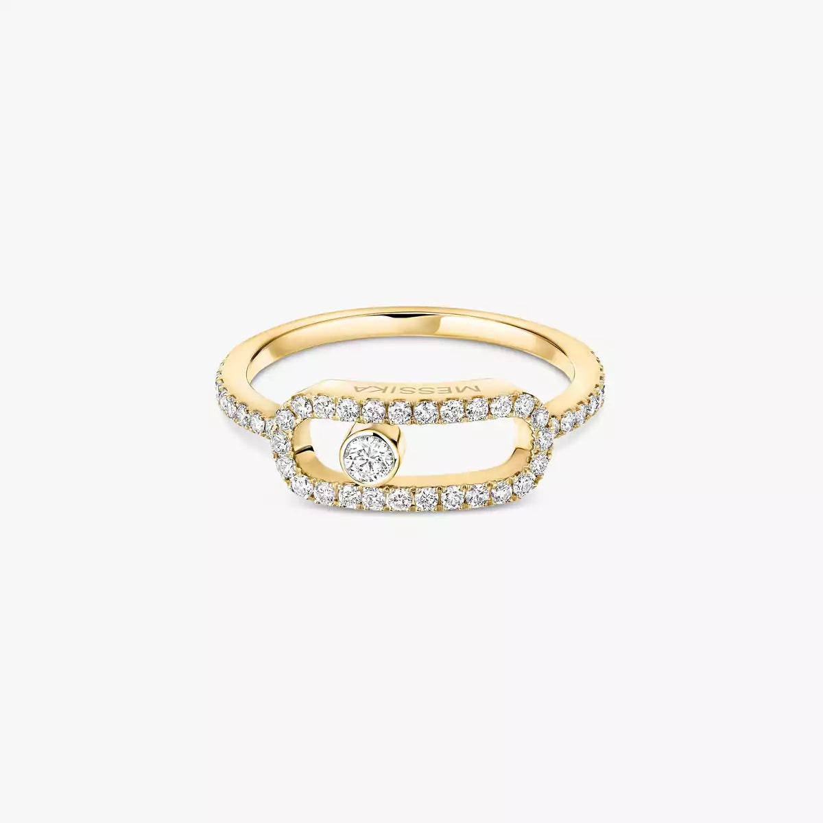 [OAKJURI Jewelry]Move Uno Diamond Ring in Gold