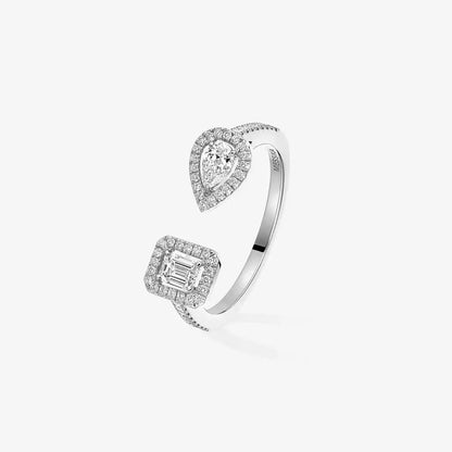 [OAKJURI Jewelry]My Twin Toi Gold Diamond Ring