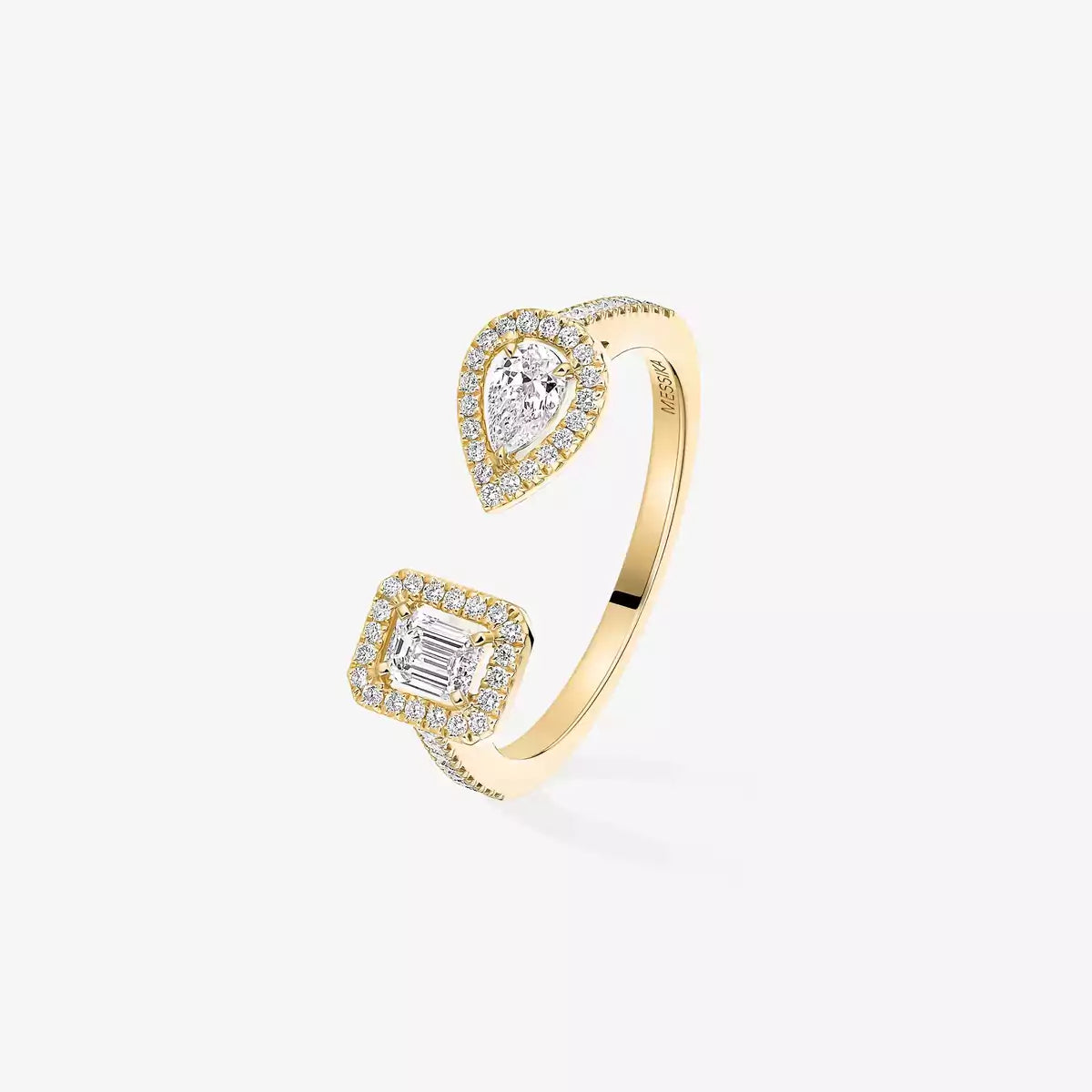[OAKJURI Jewelry]My Twin Toi Gold Diamond Ring