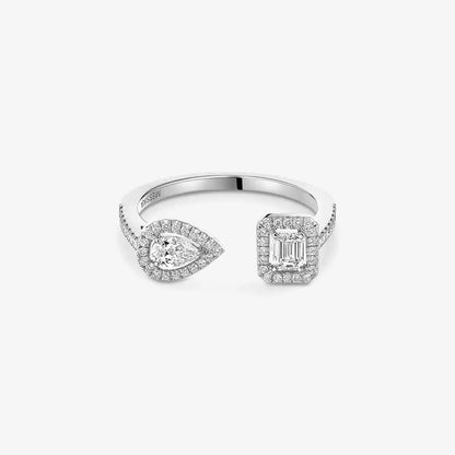 [OAKJURI Jewelry]My Twin Toi Gold Diamond Ring
