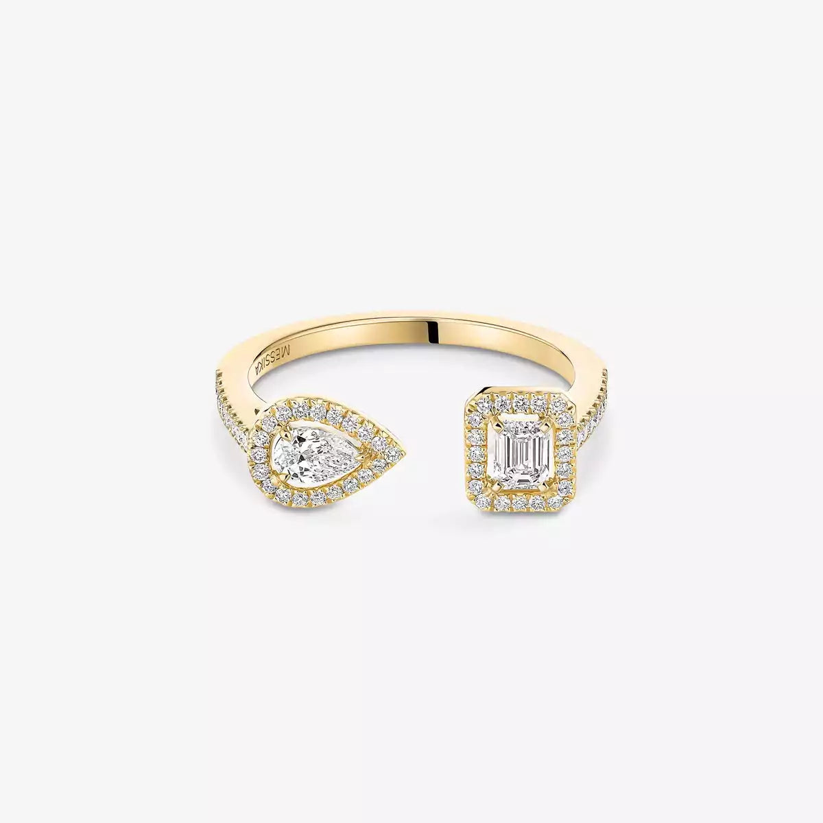 [OAKJURI Jewelry]My Twin Toi Gold Diamond Ring