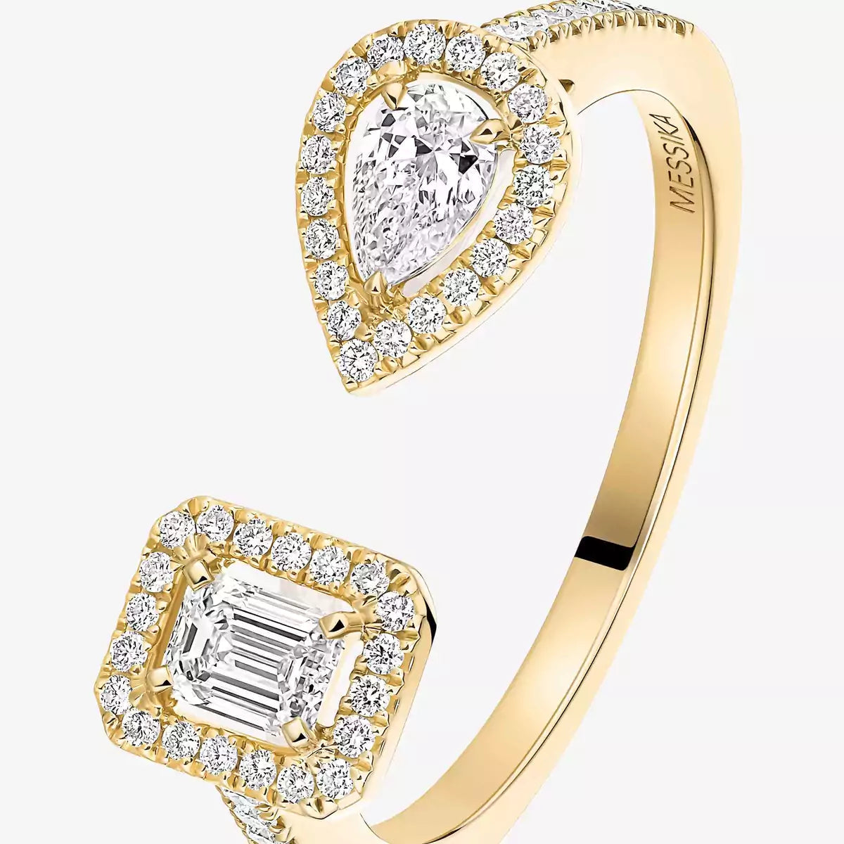 [OAKJURI Jewelry]My Twin Toi Gold Diamond Ring