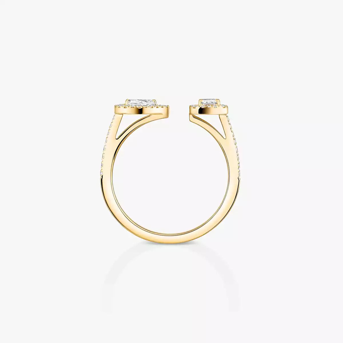[OAKJURI Jewelry]My Twin Toi Gold Diamond Ring
