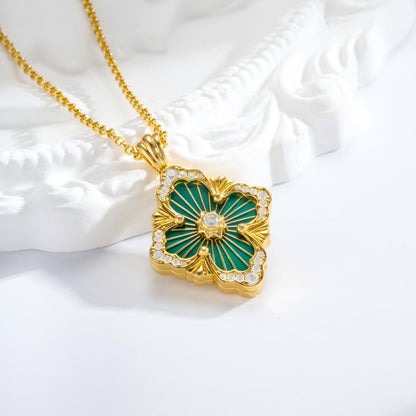 [OAKJURI Jewelry JEWELRY] OPERA TULLE ENAMEL NECKLACE
